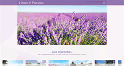 Desktop Screenshot of homes-in-provence.com